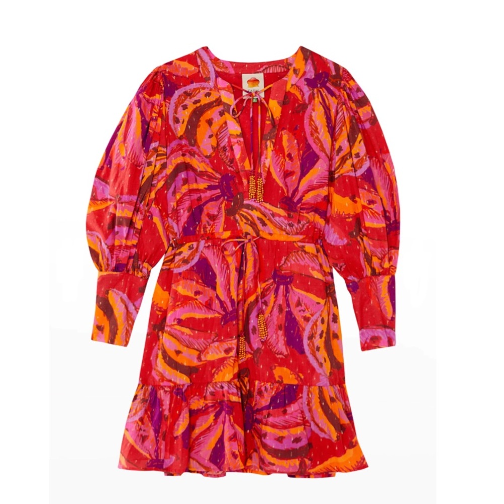 Farm Rio Banana Juice Mini Dress